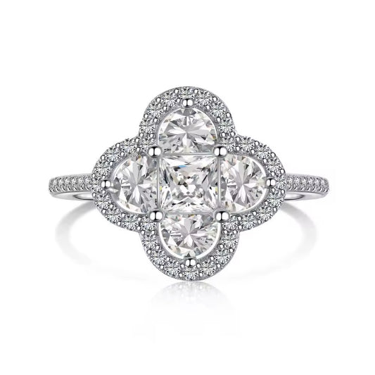 BLOSSOM RING | 925 Sterling Silber Handgefasst