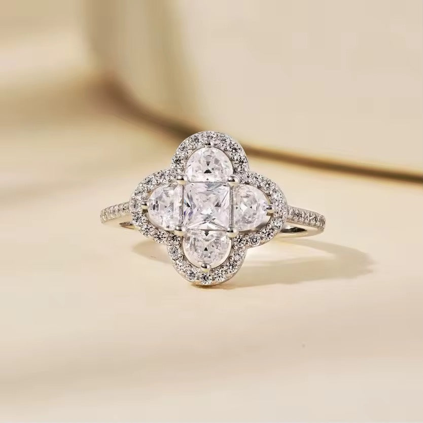 BLOSSOM RING | 925 Sterling Silber Handgefasst